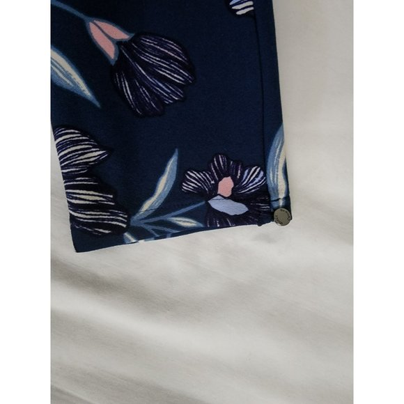 Vince Camuto Women's Floral Print 3/4 Sleeve Sheath Dress Navy Blue/Pink Size 8 - Picture 6 of 11